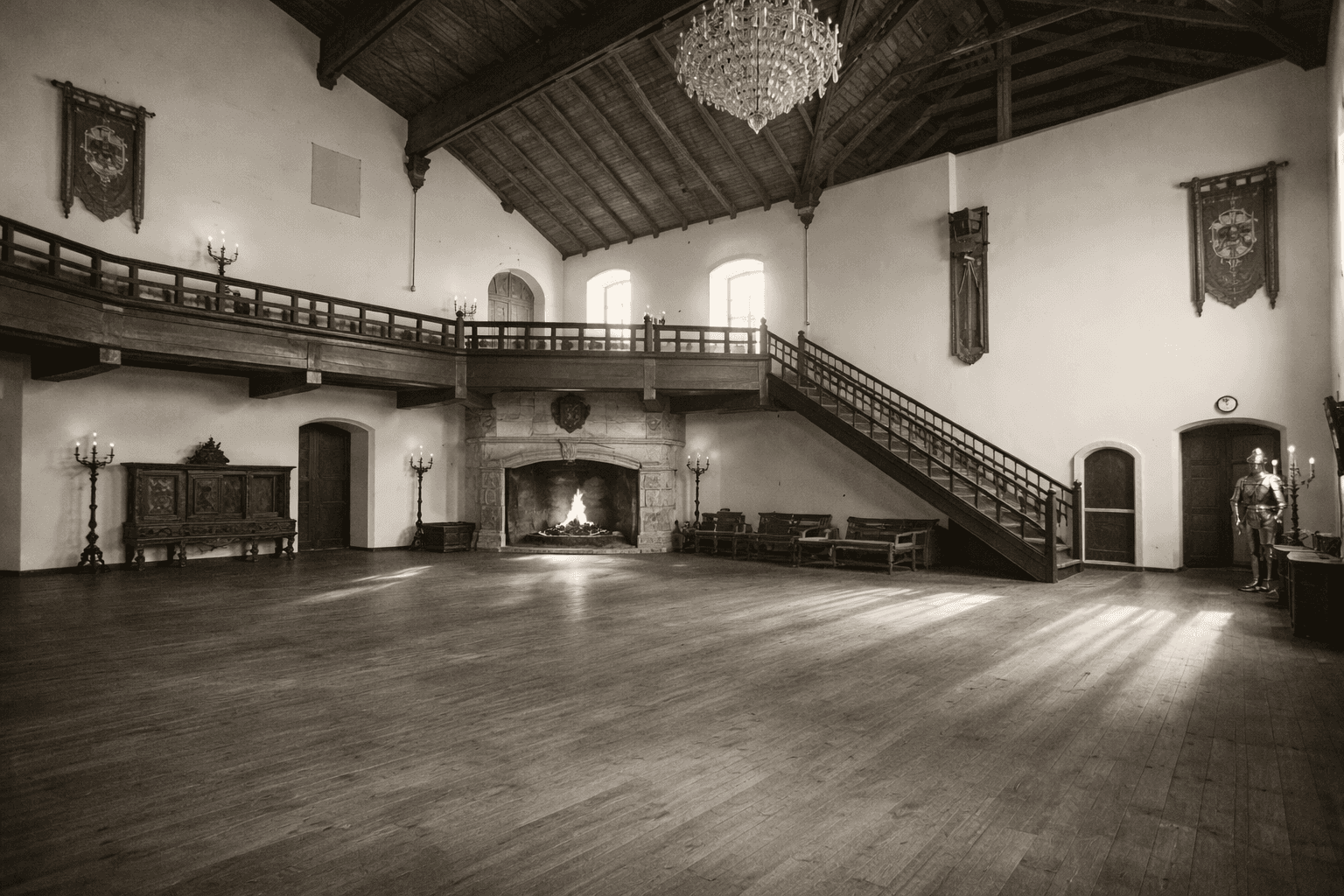 Lagedi Castle grand hall — birthday celebration space