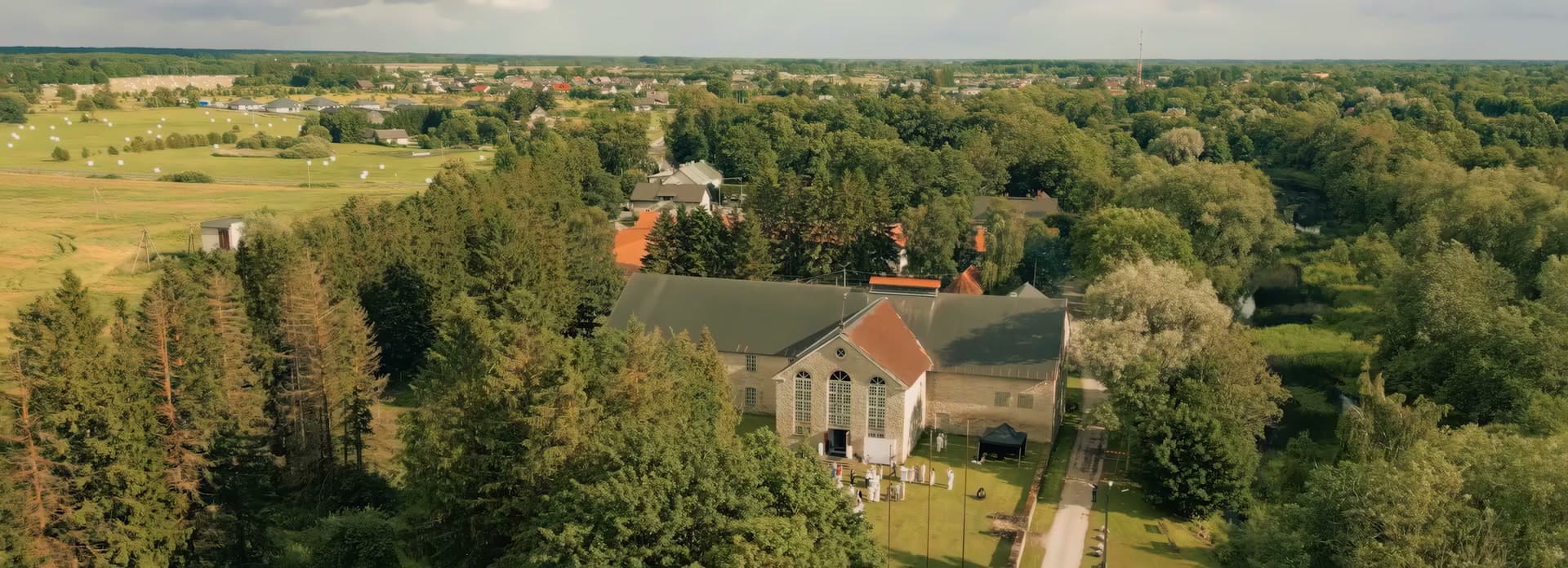 Wedding venue at Lagedi Castle — historic Estonian manor estate